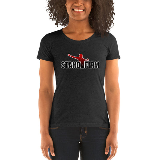 Stand Firm Women's T-Shirt (Black)